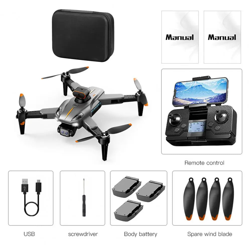 Rc Drone Toy with 4 Cameras High-definition Aerial Photography Drone High-quality Remote Control Drones for Aerial for Kids