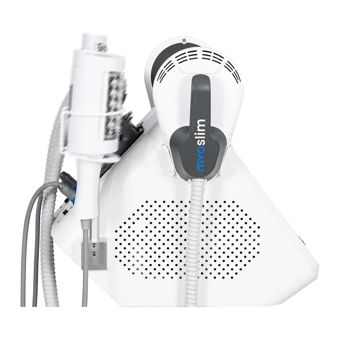 New Myoslim Desktop RF Body Shaping Machine Pro Roller Massage Magnetic Slimming EMS Fat Reduction Weight Loss White Equipment