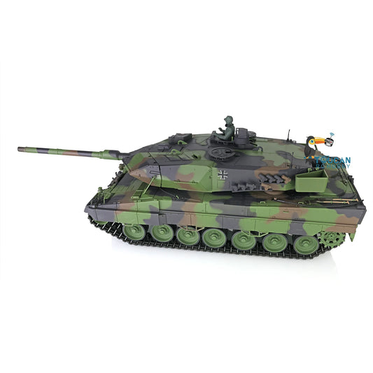 US Stock 1/16 Scale 7.0 Plastic Leopard2A6 Remote Control 2.4Ghz Heng Long RC Tank Model 3889 RTR High Performance for Adults