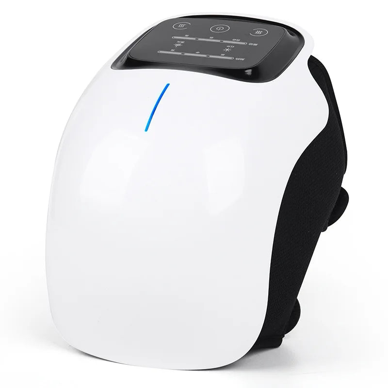 A Set Electric Infrared Heating Massage Knee Pad Wireless Heated Knee Massager Vibration Massage Rehabilitation Leg Pain Relief