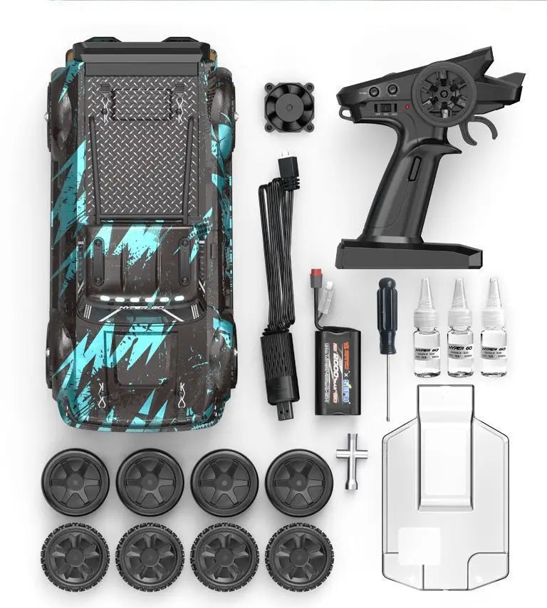 MJX 14301 1/14 Hyper Go Racing Car Brushless 4WD off-road Remote Control Cars 55km/h High Speed Drift Ship from US