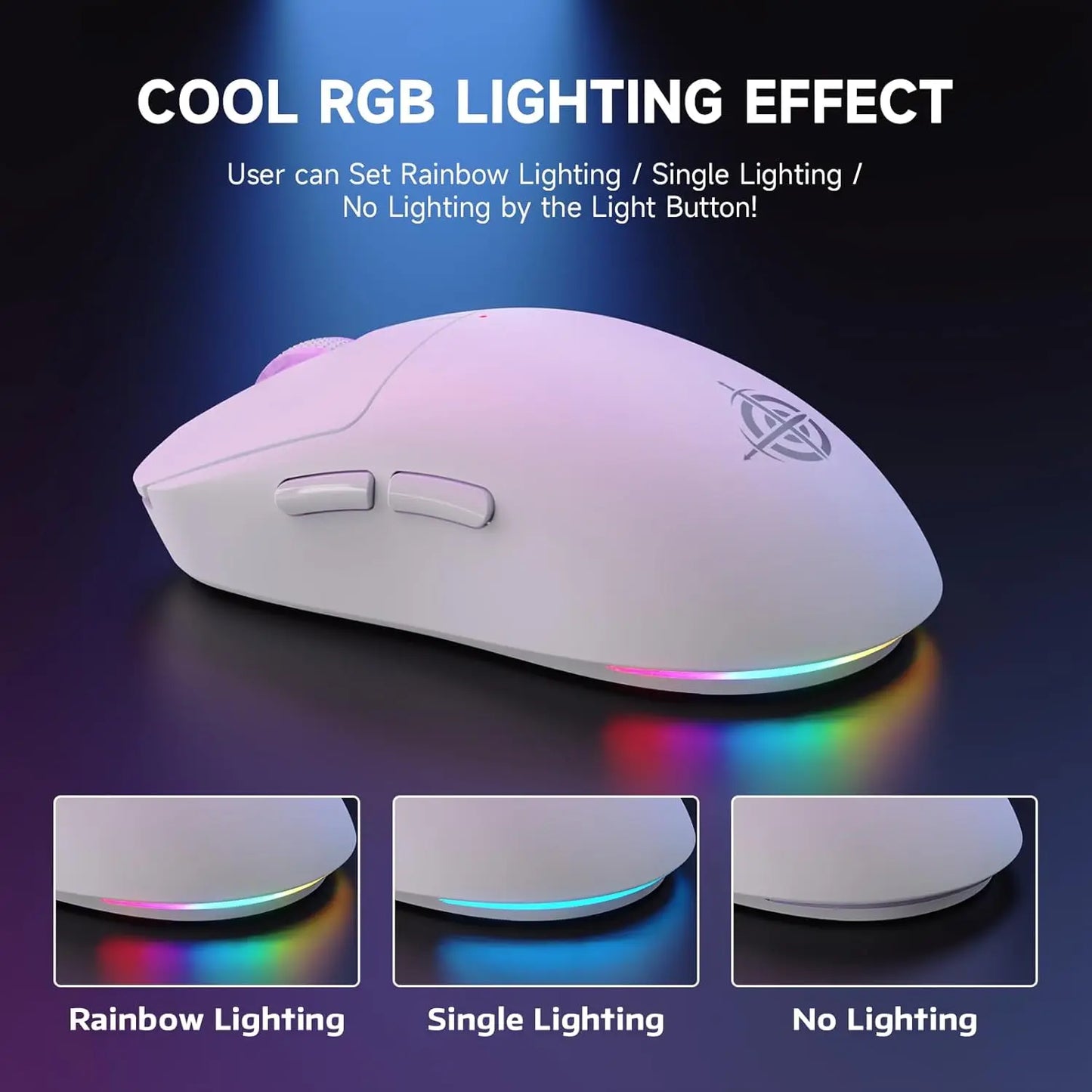 MAMBASNAKE x MAGIC-REFINER G6 Wireless Gaming Mouse,24000 DPI Adjustable,72g Lightweight Mouse,1000Hz Polling Rate