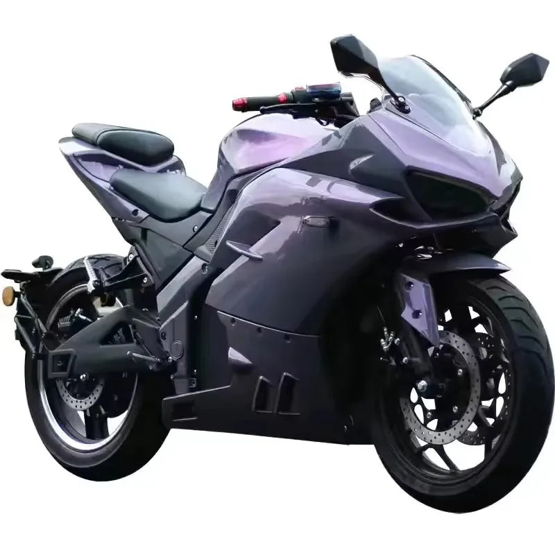 BR luyuan 2026 New electric motorcycle high performance 5000W maximum speed 120km/h 72V  lithium battery racing