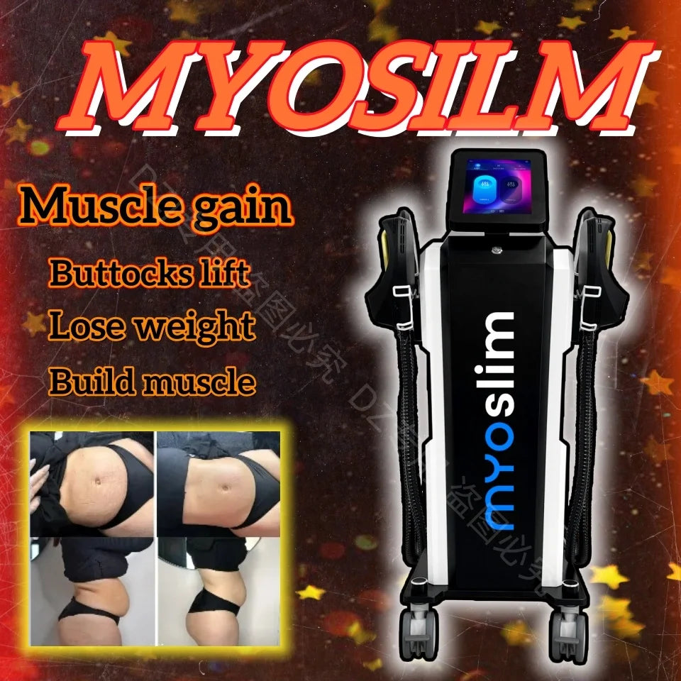 Myosilm 15 Tesla 6500W NEO Body Slimming Nova Fat Burning Muscle EMS Body Sculpting Electromagnetic Stimulate Hiemt Pro Machine