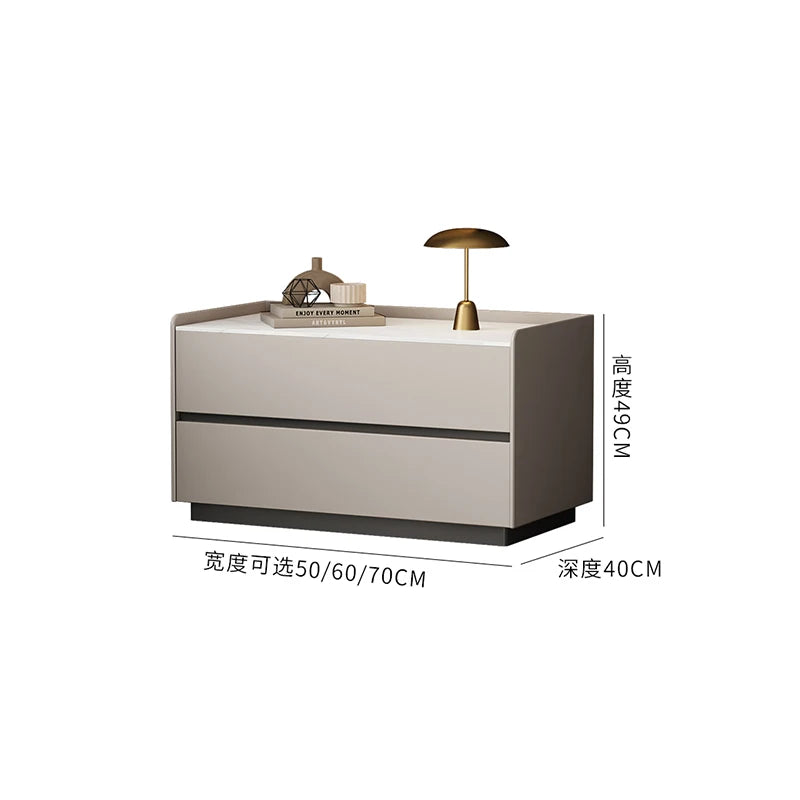Bedroom Storage Bedside Table With Drawers Italian Design Bedside Tables Aesthetic Minimalist Mesitas De Noche Home Furniture