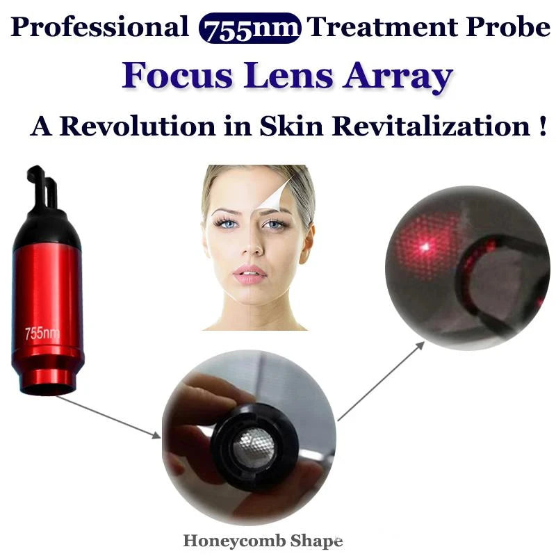 New High-Efficiency Portable Pico Lase Machine (532nm/755nm/1064nm) - Professional Beauty Device for Tattoo & Freckle Removal