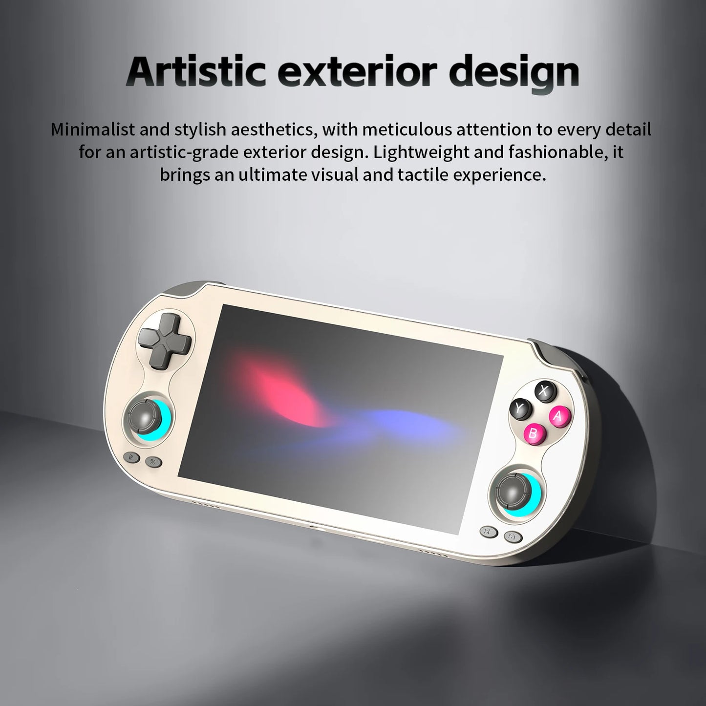 ANBERNIC RG VITA Handheld Game Console IPS Touchscreen 5000mAh Video Gaming Player Supports AI Streaming RixelHK