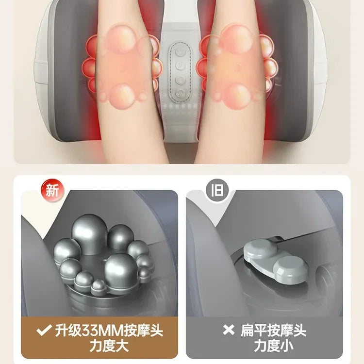 Calf Massager Remote Control Hot Compress Kneading The Soles of The Feet Home Leg Massager Multifunctional Foot Massage