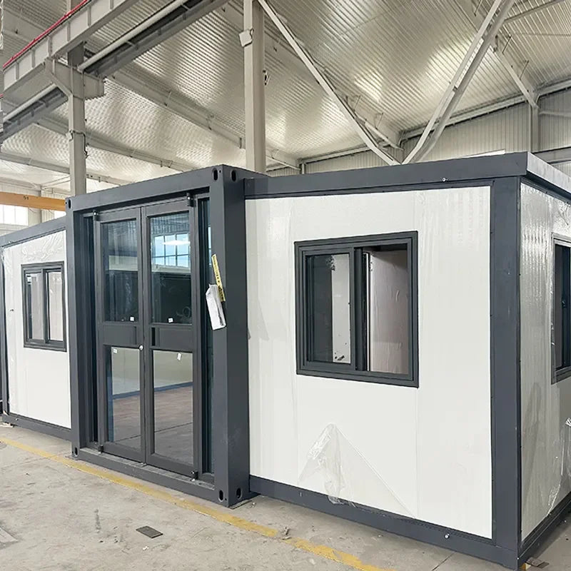 Modern Prefabricated Cabin Foldable Container House with Bathroom and Kitchen Ready