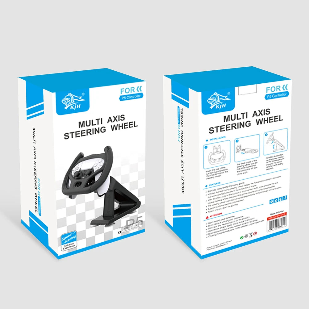 Car Racing Games Handle Electronic Machine Accessories Gaming Steering Wheel with Bracket for Playstation 5 PS5