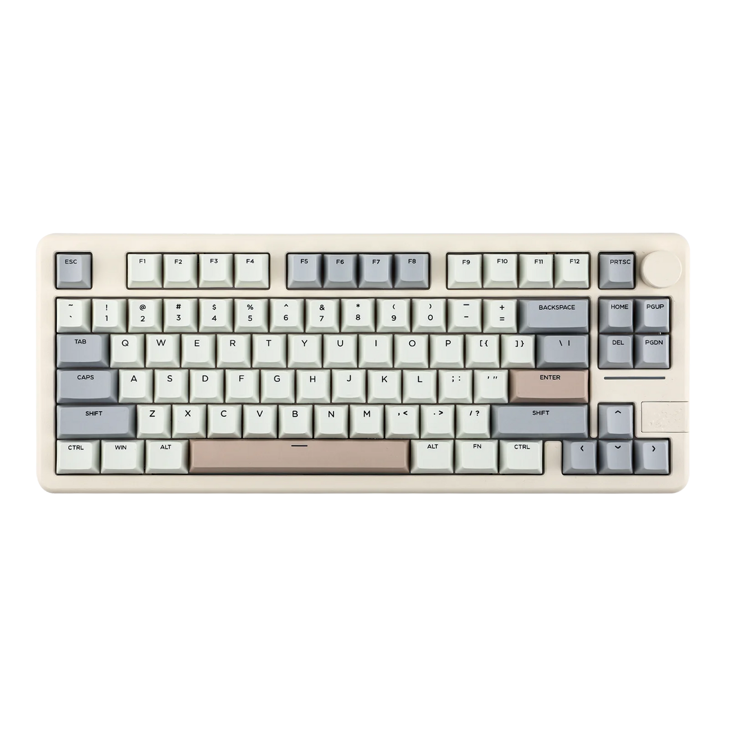 EPOMAKER Galaxy 70 75% + Knob Configuration Gasket-Mounted Wired/BT/2.4GHz Wireless Aluminum NKRO Mechanical Gaming Keyboard