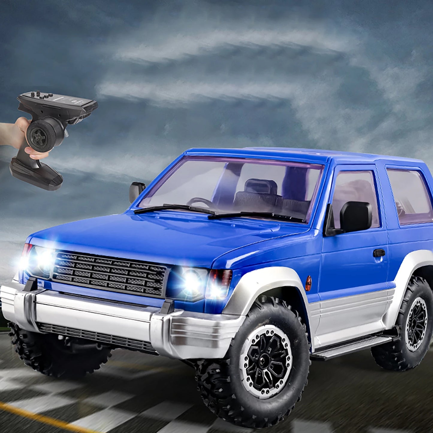 LDRC LD1297 1/14 4WD Wireless RC Crawler Car High Traction Off-road Toy Vehicle Adventure Enthusiasts TH24128-SMT7