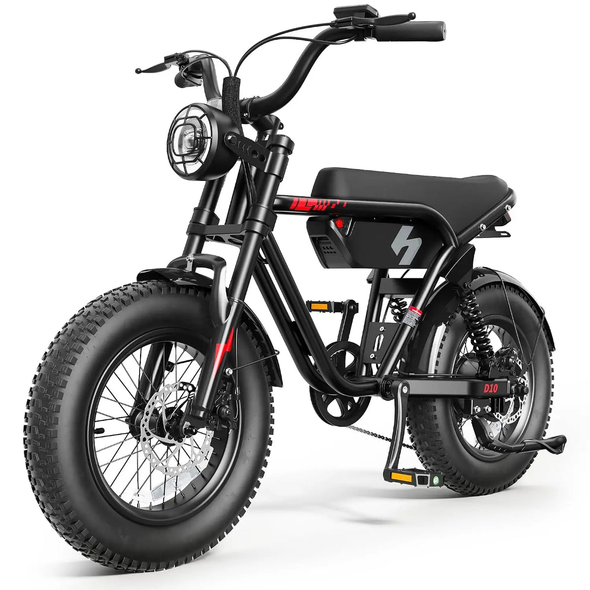 Electric Bike Adults Teens 1500W 1800W Peak Motor Mountain Commuter E-Bike 26" Fat Tire Long Range, Customized