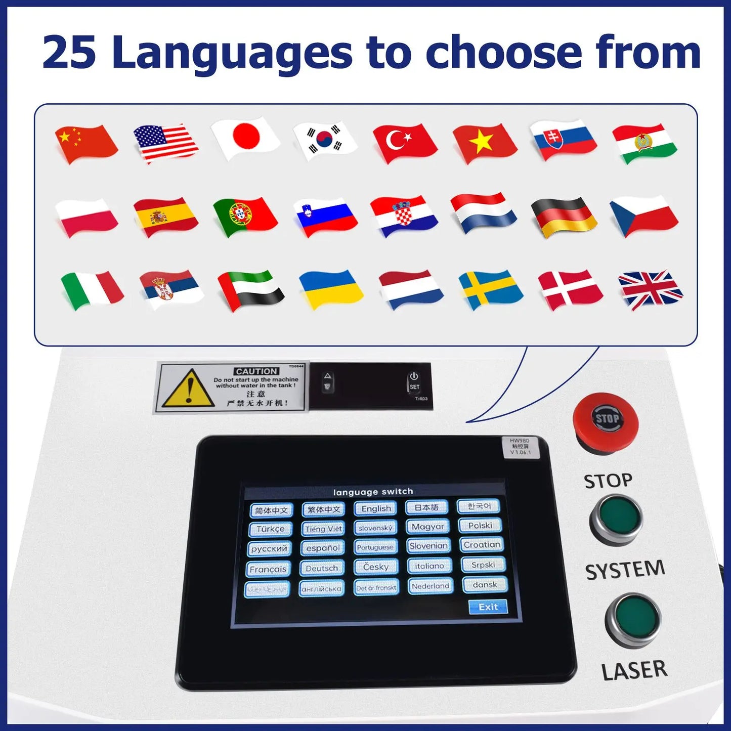 3000W Laser Welder 4 IN 1 RECI Fiber Laser Welding Machine HW980 Head for Metal Welding Cleaning Cutting 3KW Welder Fast Ship