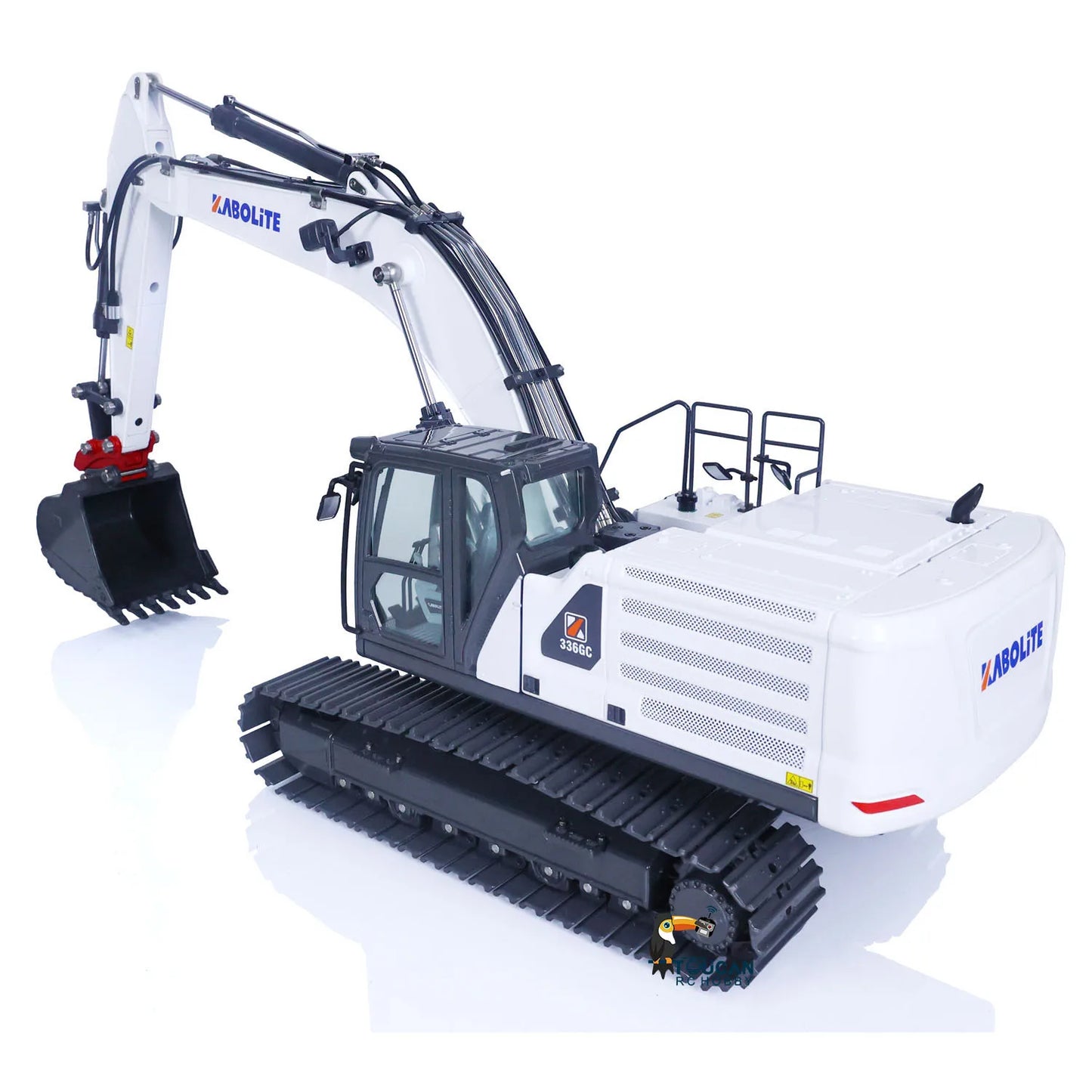 US Stock Kabolite K961-100S 1/18 Alloy Hydraulic RC Excavator Model Digger Light Radio Control Truck Cars Toys Gifts TH22472