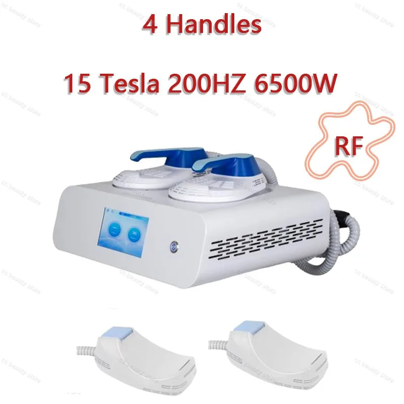 Portable EMS Body Sculpt RF Machine New Upgrade Nova 6500W 200HZ EMSone NEO Muscle Build Body Slimming Fat Removal Device