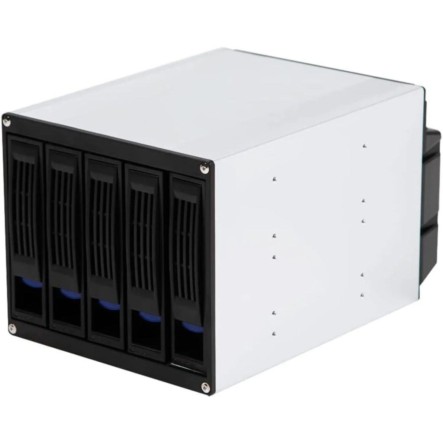 5 Bay 3 x 5.25 Drive Bays Hard Disk Enclosure HDD Hot Swap Cage Mobile Rack for 5 x SATA 3.5" HDD 5 x SATA 2.5" HDD SAS HDD