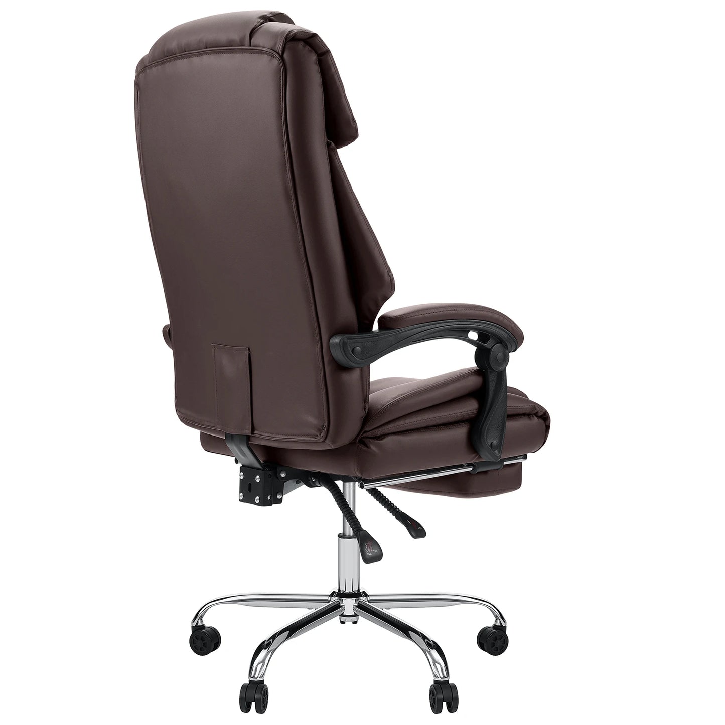 Stylish Office Chair Ergonomic with Whees Footrest Spring Cushion Height Armrests Adjustable Computer Gaming Gaming Chair Sofa