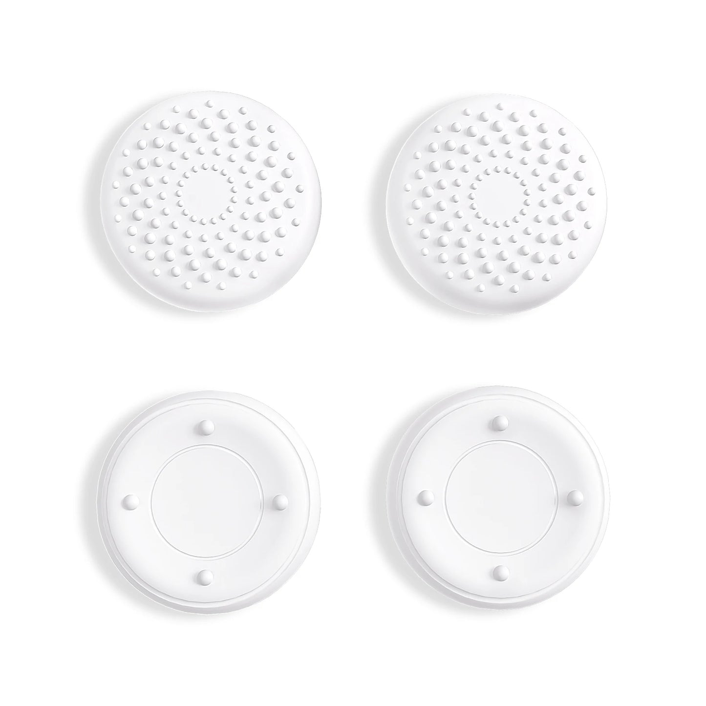 PlayVital Thumbsticks Grips Caps for ROG Ally & ROG Ally X 2024, Silicone Thumb Grips Joystick Caps - Raised Dots&Studded Design