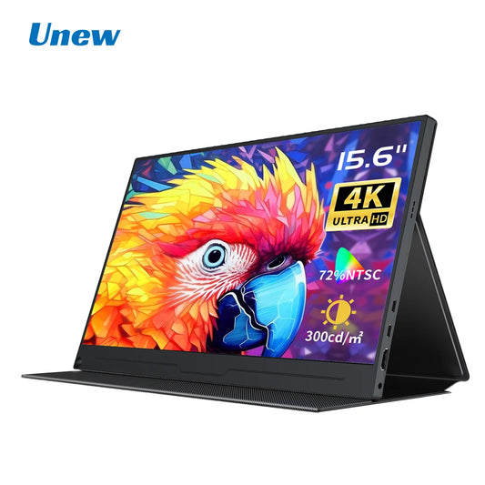 15.6 inch 4K UHD Gaming Portable Monitor for PC Screen External for PS 5 4 Xbox Switch Laptop Computer Tablet Phone