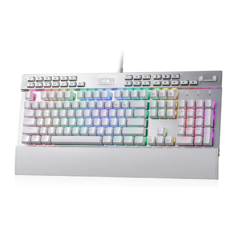 Redragon K550 RGB Gaming 104 Keys + 12 Macro G Keys Wired Mechanical & Wrist Rest Keyboard