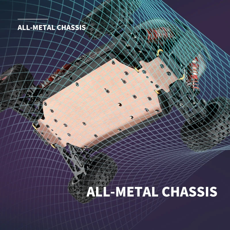 WLtoys 124016 RC Car 75km/h High Speed Remote Control Truck Electric 4WD Off-Road Drift Climbing Racing Vehicle Toys for Kids