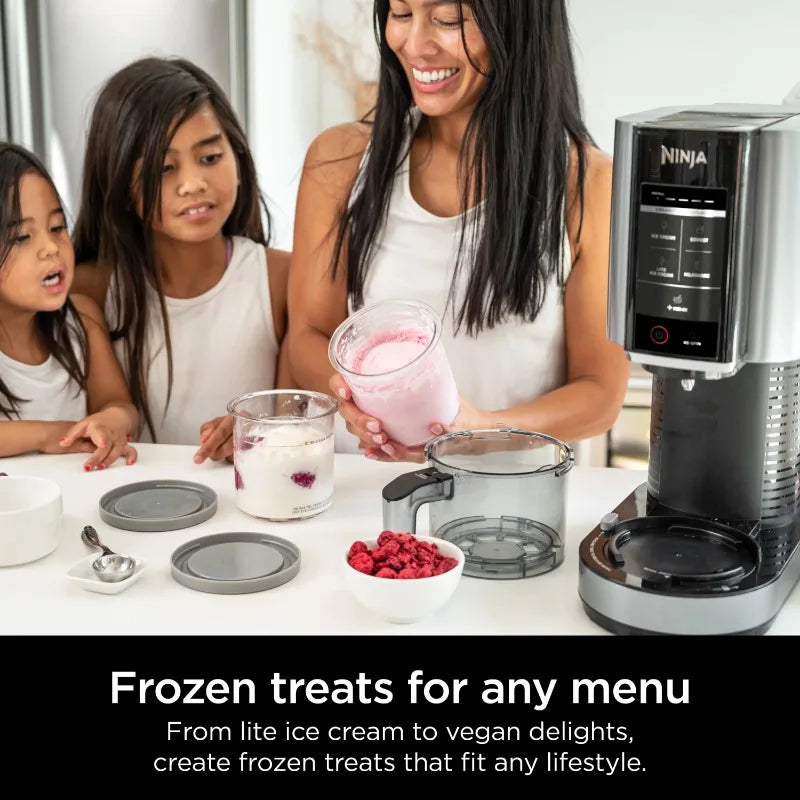 Ninja™ CREAMi™ Ice Cream Maker, 5 One-Touch Programs, with 2 Pints Included, Walmart Exclusive