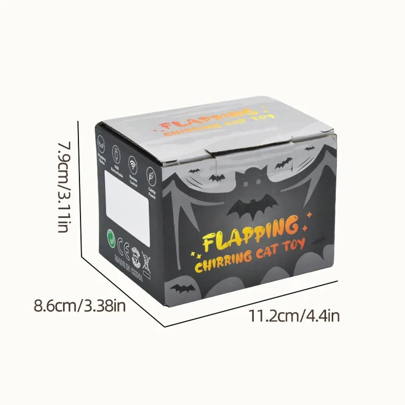 Remote Control Squirrel Bat Toy Cute Remote Control Plush Simulation Animal Funny Toy Children's Toys Birthday Gifts