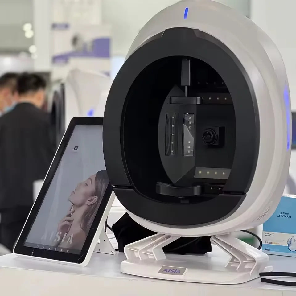 AISIA Q1 3D AI Facial Skin Analyzer: Professional 8-Spectrum Skin Problem Detection and Diagnosis for Beauty Salons