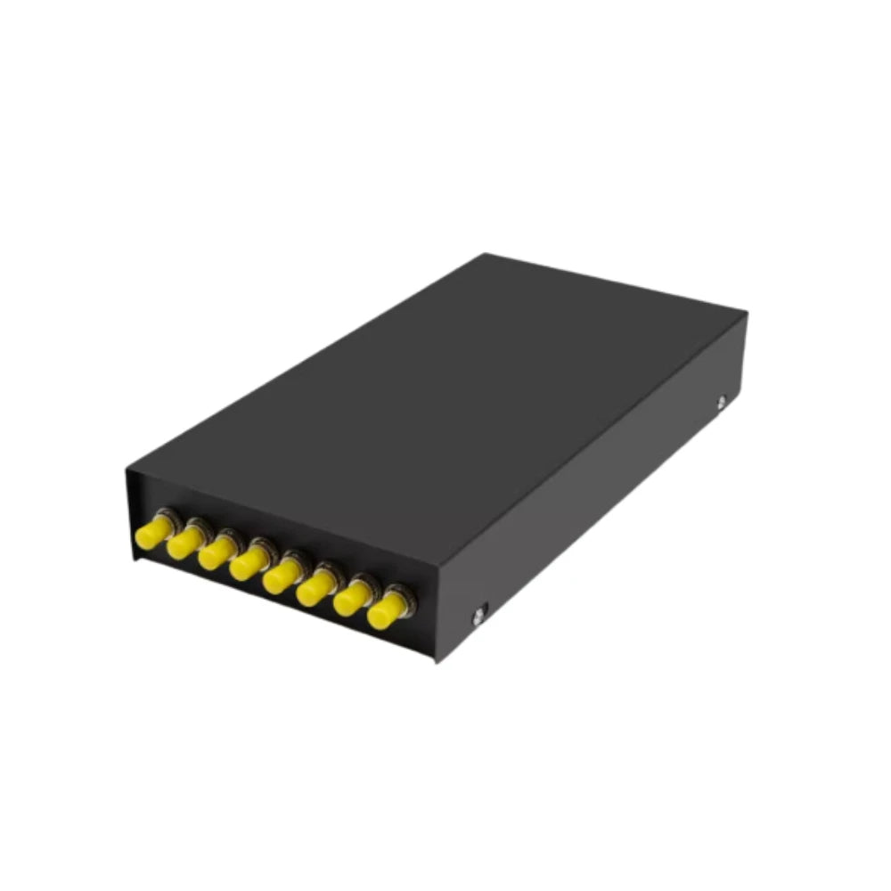 8 Port  Fiber Terminal Box 1PC UPC with SC FC LC ST Pigtail Single Mode Optical Patch Panel Desktop Distributor