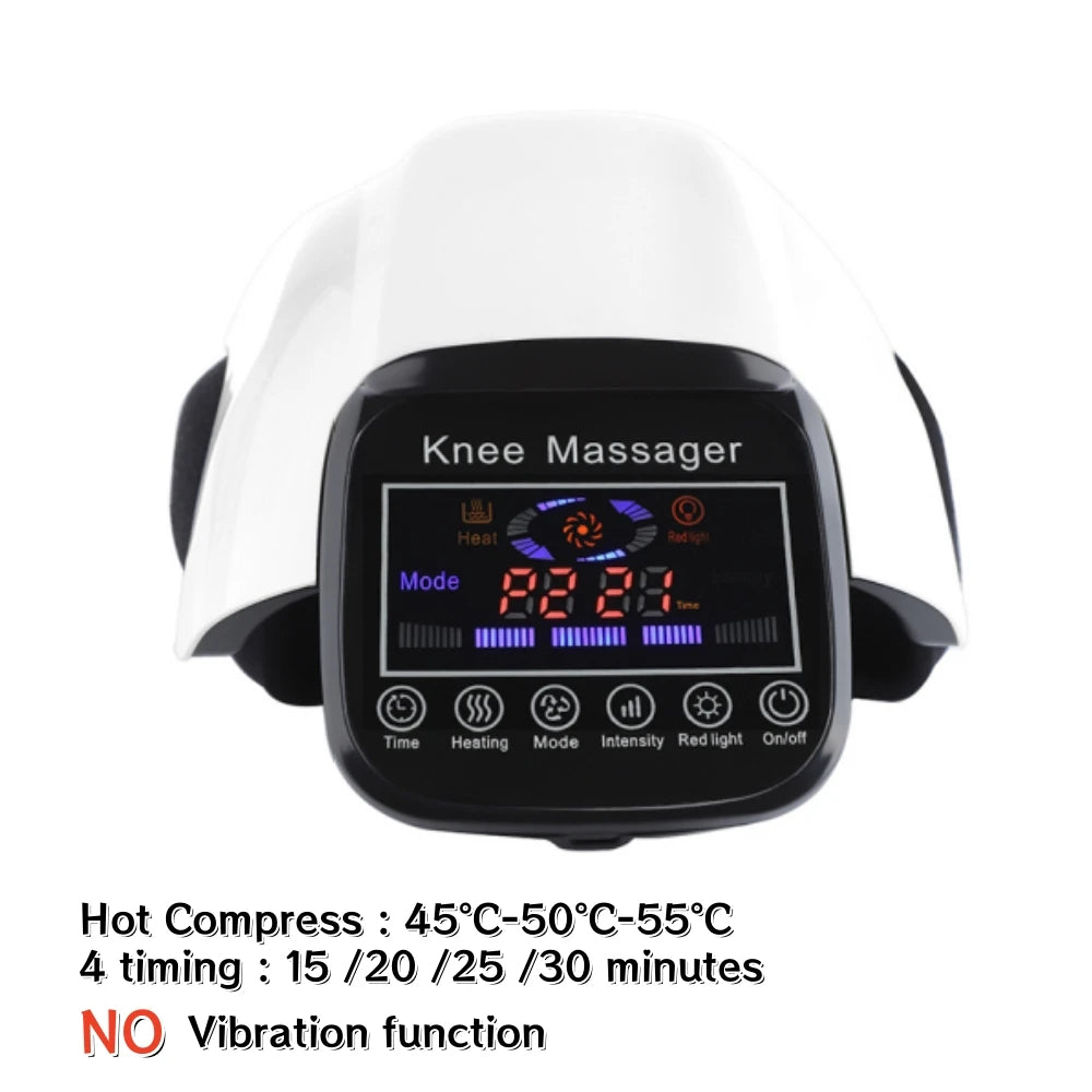 Infrared Heating Knee Massager Electric Air Pressure Shoulder/Elbow/Knee Massage Physiotherapy Kneecap Joint Muscle Relaxation