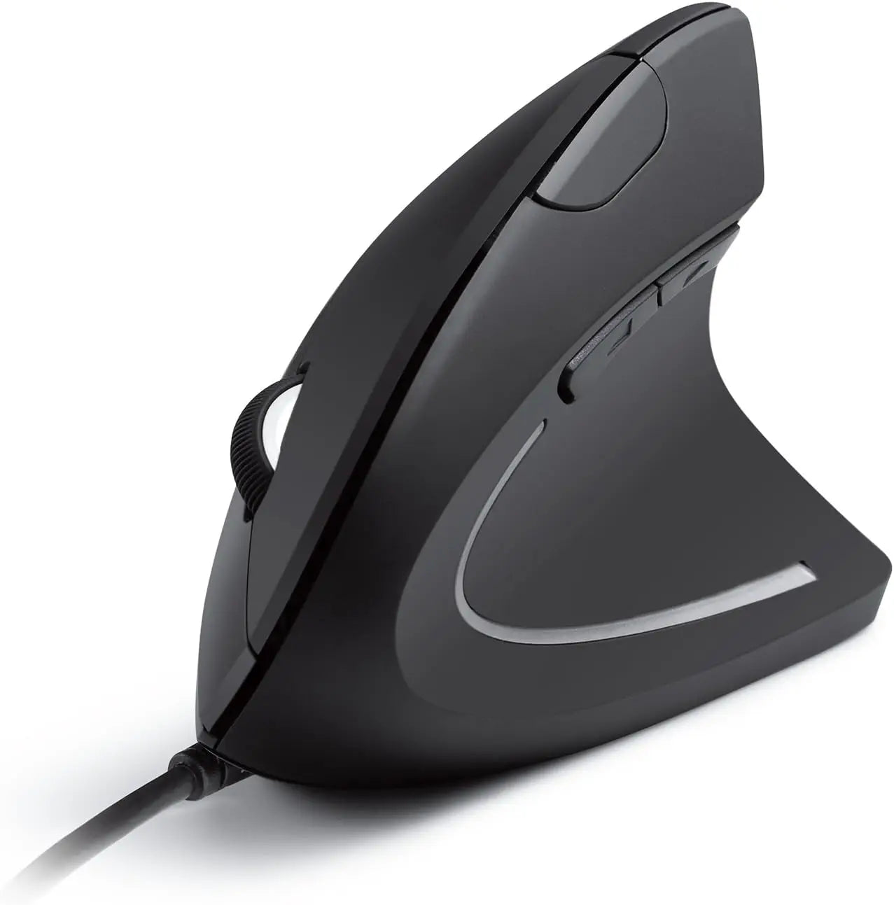 OUIO Ergonomic Wireless Mouse, Rechargeable, Bluetooth5.4 & 2.4GHz Dual Mode, Silent Click, for Laptop/PC/Mac
