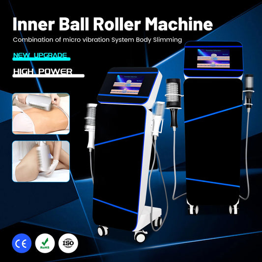 EMS Inner Ball Roller Ems With Roller Machine Neo RF 360 Degree Rolling Cellulite Reduction Machine Vacuum Inner Ball Roller