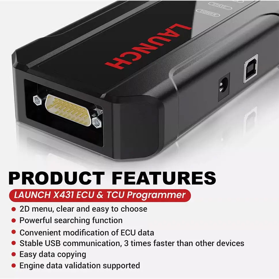 2025 Launch X431 ECU & TCU Programmer Support ECU Read and Write Standalone PC Version